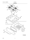 Part Location Diagram of 316403517 Frigidaire PANEL-DRAWER