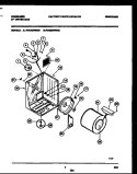 CABINET AND COMPONENT PARTS Diagram and Parts List for FDG336RBS0  Frigidaire Dryer
