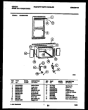 CABINET AND INSTALLATION PARTS Diagram and Parts List for GAS258P2K2  Gibson Air Conditioner