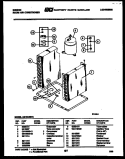 SYSTEM PARTS Diagram and Parts List for AS10C4SVA  Gibson Air Conditioner