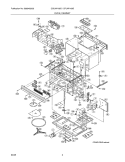 Part Location Diagram of 5304467733 Frigidaire SUPPORT