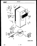 SYSTEM AND AUTOMATIC DEFROST PARTS Diagram and Parts List for WRT17DRAD0  Frigidaire Refrigerator