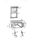 WINDOW MOUNTING Diagram and Parts List for AS227J2K1  Frigidaire Air Conditioner