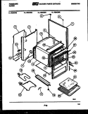 BODY PARTS Diagram and Parts List for R24CL2  Frigidaire Range
