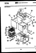 BODY PARTS Diagram and Parts List for REG78WLB1  Frigidaire Wall Oven