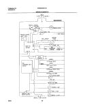 WIRING SCHEMATIC Diagram and Parts List for FRS23W3AW3  Frigidaire Refrigerator