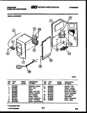 ELECTRICAL PARTS Diagram and Parts List for AR24NS8F2  Frigidaire Air Conditioner