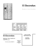 COVER Diagram and Parts List for EI23CS35KS0  Electrolux Refrigerator