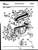 CHEST FREEZER PARTS Diagram and Parts List for GFC23M6AW1  Gibson Freezer