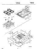 Part Location Diagram of 318171600 Frigidaire GLASS SUPPORT