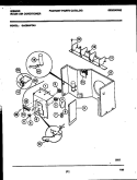ELECTRICAL PARTS Diagram and Parts List for GAC088P7A3  Gibson Air Conditioner