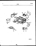 Part Location Diagram of 5303286697 Frigidaire BUSHING, TURNTABLE MOTOR