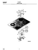 Part Location Diagram of 318016301 Frigidaire KNOB-SURFACE UNIT