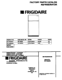 COVER Diagram and Parts List for FRT18KRGD1  Frigidaire Refrigerator