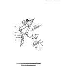 DOOR LATCH MECHANISM Diagram and Parts List for REG77BCB1  Frigidaire Wall Oven