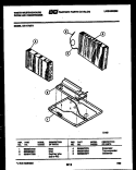 Part Location Diagram of 5303210160 Frigidaire BASE