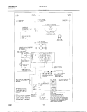 WIRING DIAGRAM Diagram and Parts List for TGF657BFU1  Tappan Range
