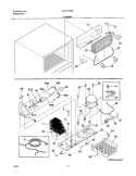 SYSTEM Diagram and Parts List for GLRT214RAQ0  Frigidaire Refrigerator