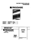 COVER Diagram and Parts List for FDB345LFR0  Frigidaire Dishwasher