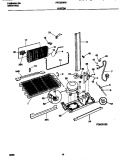 SYSTEM Diagram and Parts List for FRT22QRGD3  Frigidaire Refrigerator