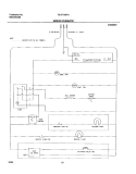 WIRING SCHEMATIC Diagram and Parts List for GLRT186TAW4  Frigidaire Refrigerator