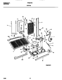 SYSTEM Diagram and Parts List for FRS22VSBD1  Frigidaire Refrigerator