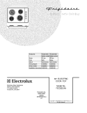 COVER Diagram and Parts List for FEC30C4AQE  Frigidaire Cooktop