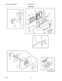CONTROLS Diagram and Parts List for EW23CS85KS0  Electrolux Refrigerator