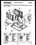 UNIT PARTS Diagram and Parts List for WAS183S2A1  Frigidaire Air Conditioner