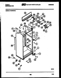 CABINET PARTS Diagram and Parts List for RT19F6WV3C  Gibson Refrigerator