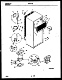 SYSTEM AND AUTOMATIC DEFROST PARTS Diagram and Parts List for MRT21TNBZ1  Uni Refrigerator