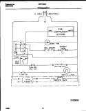 WIRING DIAGRAM Diagram and Parts List for WRT16DGCD2  Frigidaire Refrigerator