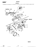 CONTROLS Diagram and Parts List for MRS24WSBW0  Frigidaire Refrigerator
