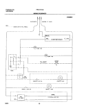 WIRING SCHEMATIC Diagram and Parts List for FRT21H7ASK2  Frigidaire Refrigerator