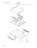 Part Location Diagram of 318304301 Frigidaire TRIM