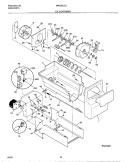 ICE CONTAINER Diagram and Parts List for MRS26LGJQ2  Frigidaire Refrigerator