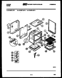 BODY PARTS Diagram and Parts List for 31-3437-66-03  Tappan Range