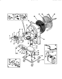 UNIT Diagram and Parts List for MDD30WF1  Frigidaire Dehumidifier