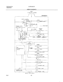 WIRING SCHEMATIC Diagram and Parts List for GLRS234ZAW1  Frigidaire Refrigerator