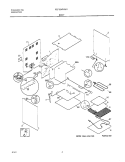 BODY Diagram and Parts List for FEF304PHWY  Frigidaire Range