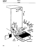 SYSTEM Diagram and Parts List for FRS24AGGB1  Frigidaire Refrigerator