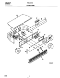 CONTROL PANEL Diagram and Parts List for TEB540CCB2  Tappan Wall Oven