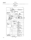 WIRING SCHEMATIC Diagram and Parts List for FRS23X3AW0  Frigidaire Refrigerator