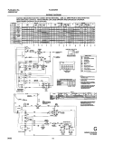 WIRING DIAGRAM Diagram and Parts List for FLXG52RBSB  Frigidaire Washer Dryer Combo