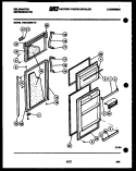 Part Location Diagram of 3015052 Frigidaire PANEL-INNER REF.