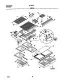 Part Location Diagram of 215406120 Frigidaire SHELF