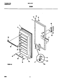 Part Location Diagram of 5303925408 Frigidaire PANEL-OUTER DOOR
