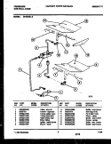 GAS CONTROL Diagram and Parts List for GPG94BL3  Frigidaire Wall Oven