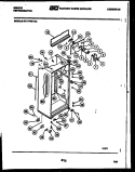 Part Location Diagram of 183558-10 Frigidaire HINGE COVER-COFFEE
