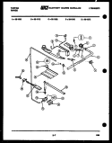BURNER, MANIFOLD AND GAS CONTROL Diagram and Parts List for 32-1012-45-10  Tappan Range
